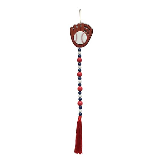 Baseball Glove Tassel Wall Décor by Celebrate It™